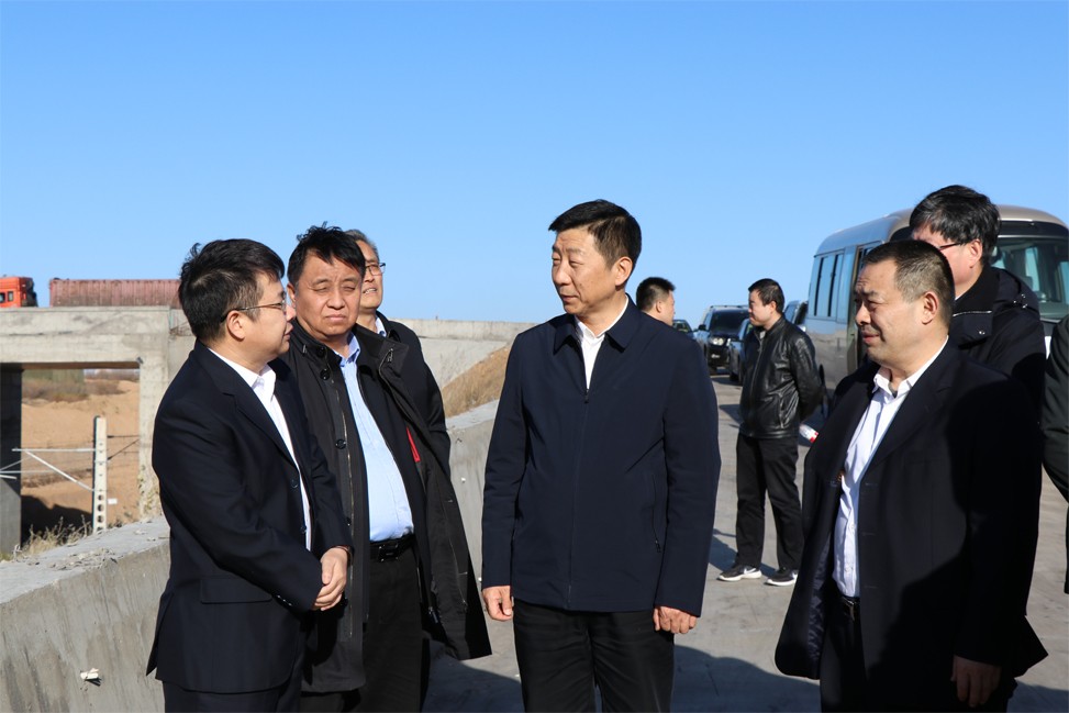 国家铁路集团副总经理李文新陕西省副省长赵刚莅临榆林象道国际物流园视察并指导工作(图2)