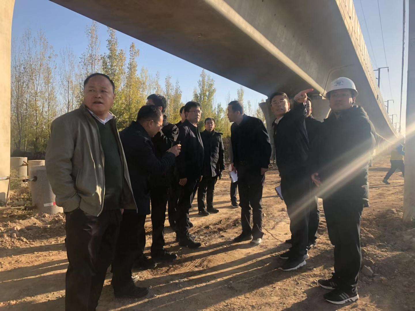 鹤壁市市长郭浩、副市长刘文彪调研西安院总承包项目(图2)