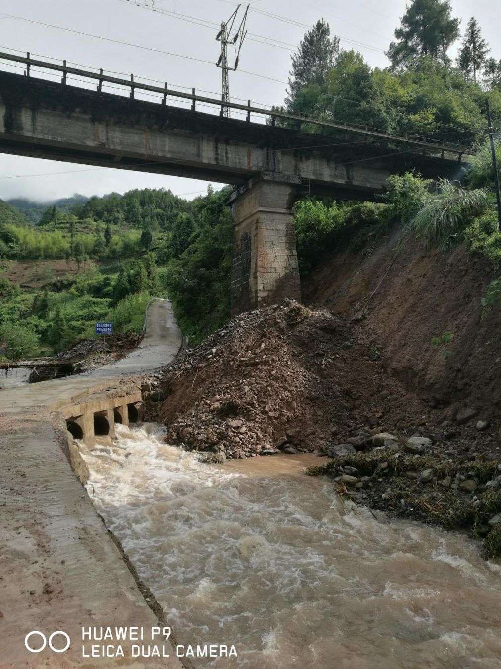 中铁西安院铁路交通设计处紧急投入襄渝、西康线水害抢险救灾(图1)
