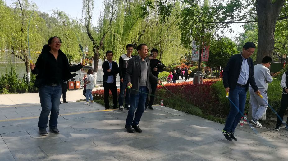 我运动、我健康、我快乐 ——记中铁西安院通号电化分会“职工小家”健步行活动(图2)