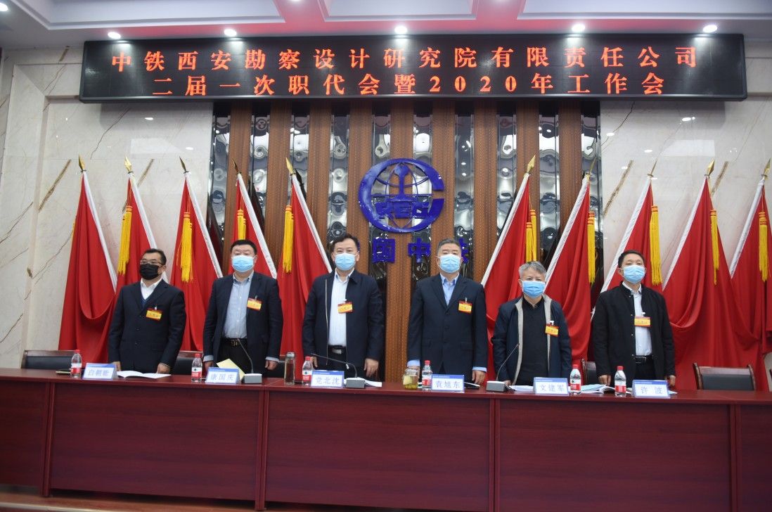 中铁西安院召开二届一次职代会暨2020年工作会(图1)